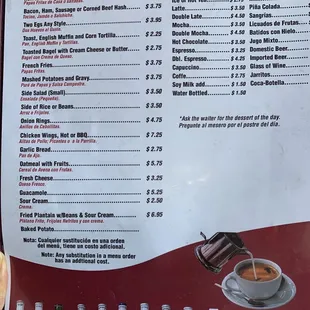 Menu Pg 5