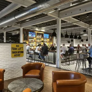 A decor that matches the history of this place.