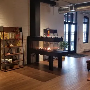 It's like you get to eat and have coffee in a Minnesota History Museum! Very cool.