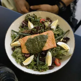 Salmon salad