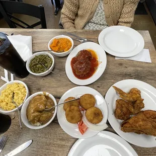 Sunday family style dinner.