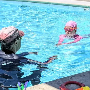 Miss Jean turned our 5 year old into a fish.