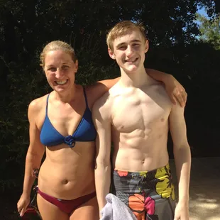 Miss jean and her son William