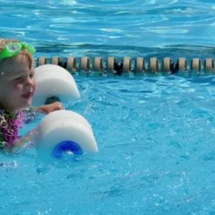 using a marsh mellow stick for kicking blowing bubbles