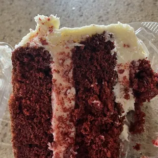 Red velvet cake cream cheese buttercream.