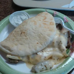 stuffed gyro pita
