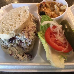 Amazing chicken salad sandwich!