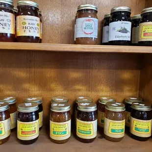 Locally made Jams, Jellies and Pickled products