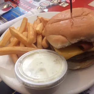 Double bacon cheeseburger