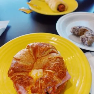 Ham and Cheese Croissant
