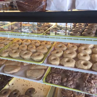 No exotic flavors, just classic donuts prepared perfectly.