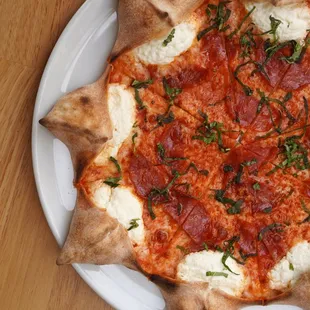 pizza, food