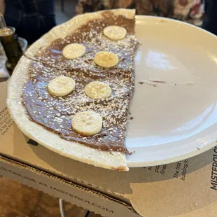 Nutella Pizza