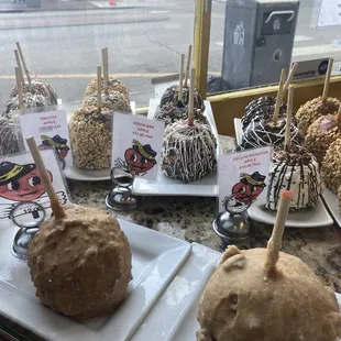 Carmel apples