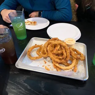 Great tasting onion rings.