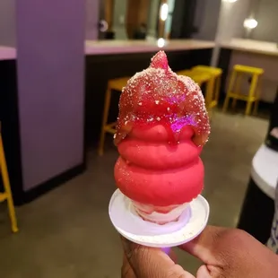 Strawberry ice cream