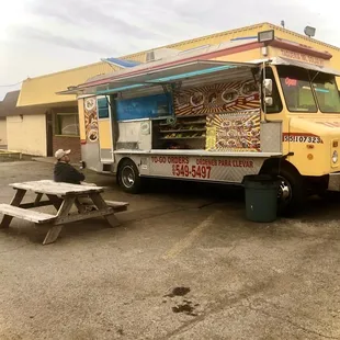 February 2020. Cash only Mexican food truck. For to go orders call 405.549.5497.