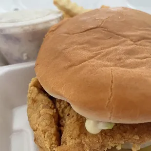 Large Famous Mister Fish Sandwich