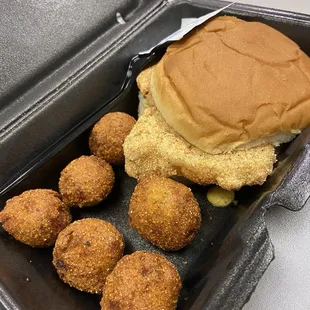 Had the small sandwich delievered.