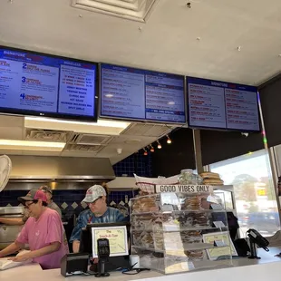 Counter area