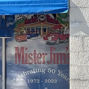 Outside signage