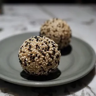 Sesame Red Bean Balls
