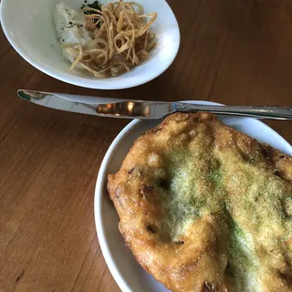 Sourdough Scallion Pancake