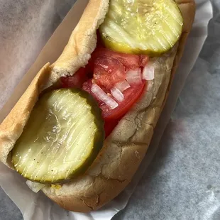 Chicago style Hot Dog