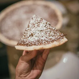 Nutella pizza