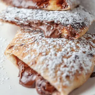 Nutella and Banana Calzone