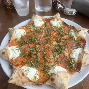 Margarita Star Pizza