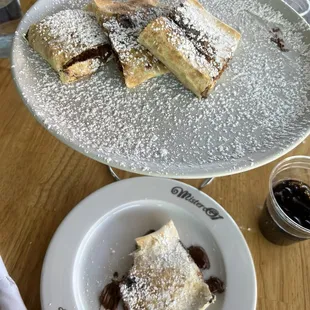 Nutella and Banana Calzone