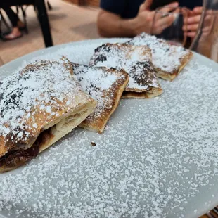 Nutella and Banana Calzone