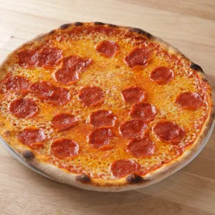 Pepperoni Pizza - Italian tomato sauce, mozzarella and pepperoni