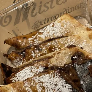 Nutella Banana Calzone