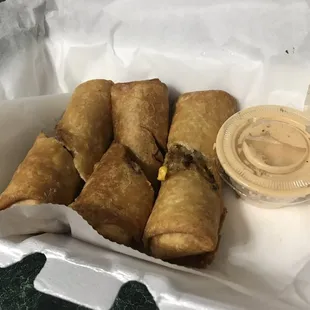Southwestern egg rolls