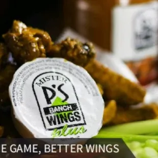 chicken wings and fried chicken