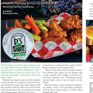 chicken wings and fried chicken