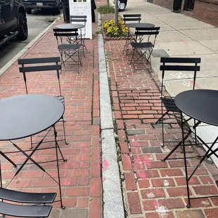 Outdoor seating