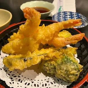 Shrimp &amp; Vegetable Tempura appetizer