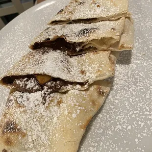 Banana Nutella Calzone