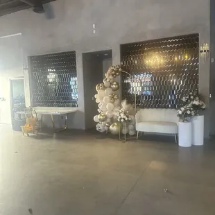 This is inside the place by the restrooms so beautiful