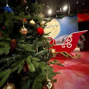 Christmas photo spot