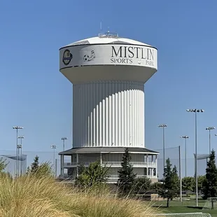 Water tower in September 7, 2023.