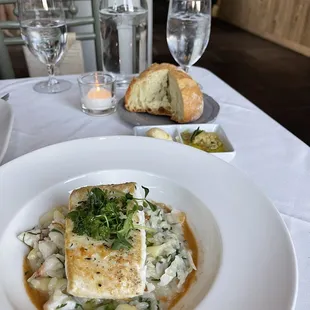 Pan Roasted Halibut