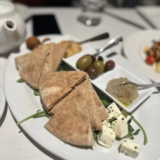 Mediterranean Mezze sampler