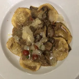 Roasted Wild Mushroom Ravioli