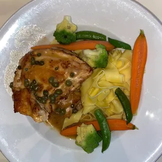 Roasted Mary's Chicken Saltimbocca
