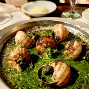 Wild Burgundy Escargots &quot;A La Bourguignone&quot;