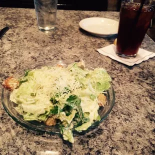 Caesar dinner salad